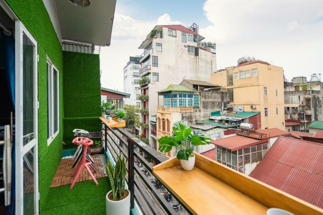 Kemkay Cityview ✩3S To Hklake✩Big Balcony Ханой Экстерьер фото